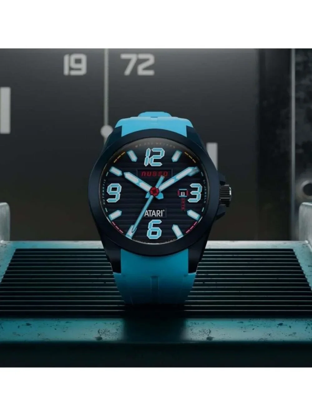 NWT Nubeo Torrent Blue Dial Men's Watch